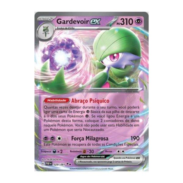 Baralho de Batalha de Liga Pokemon Gardevoir Ex Copag Imagem de Baralho de Batalha de Liga Pokemon Gardevoir Ex Copag