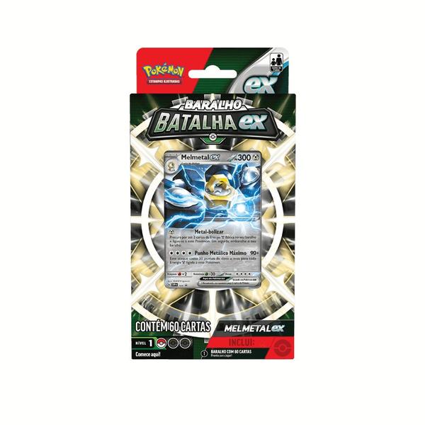 Imagem de Baralho de Batalha Pokémon 60 Cartas - Melmetal Ex - Copag