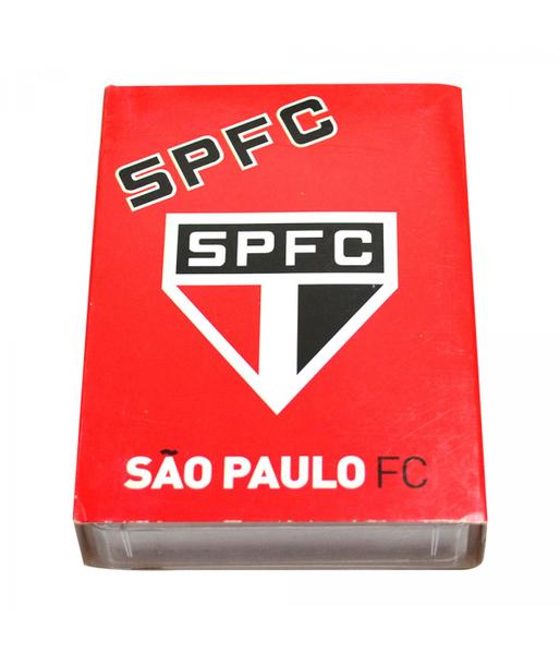 BARALHO DE PLÁSTICO - SAO PAULO F.C. - 01 unidade - mileno Imagem de BARALHO DE PLÁSTICO - SAO PAULO F.C. - 01 unidade