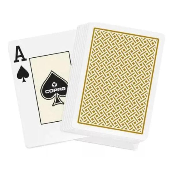 Baralho de Poker Texas Holdem 100% Plástico - Copag Imagem de Baralho de Poker Texas Holdem 100% Plástico
