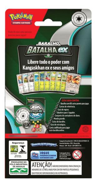 Imagem de Baralho Deck Batalha Kangaskhan Ex Pokémon Tcg