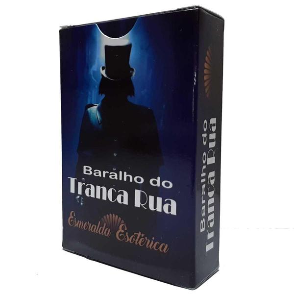 Baralho do Tranca Rua - 54 Cartas - Esmeralda Esotérica Imagem de Baralho do Tranca Rua - 54 Cartas - Esmeralda Esotérica