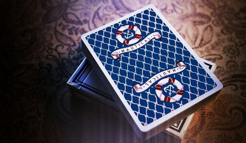 Imagem de Baralho Nautical ul Ou Vermelho House Of Playing Cards-