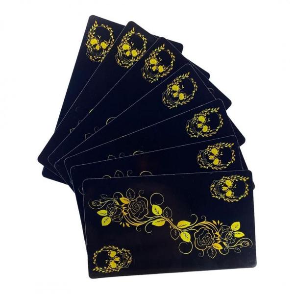 Imagem de Baralho O Tarot Negro 78 Cartas Completo Todos Os Arcanos