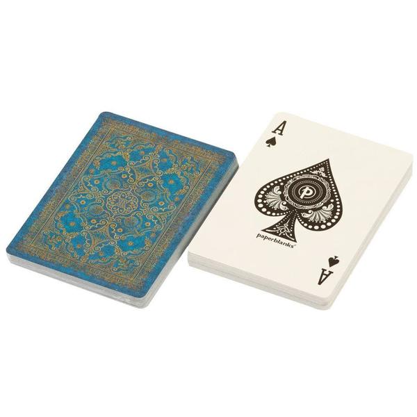 Baralho Paperblanks 52 Cartas Azure Imagem de Baralho Paperblanks 52 Cartas Azure
