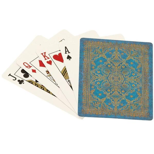 Baralho Paperblanks 52 Cartas Azure Imagem de Baralho Paperblanks 52 Cartas Azure