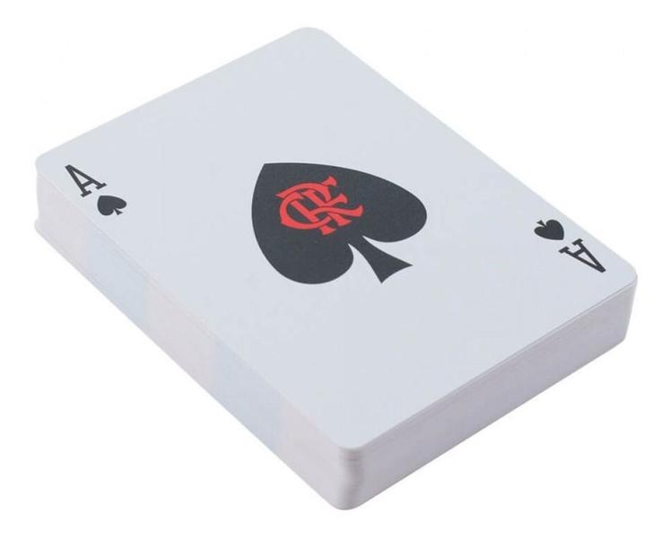 Baralho Plástico 54 Cartas Com Naipes - Flamengo - Mileno Imagem de Baralho Plástico 54 Cartas Com Naipes - Flamengo