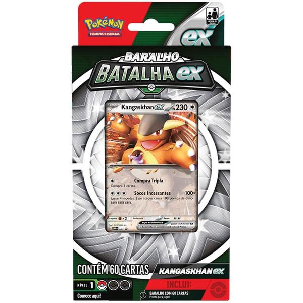 Imagem de Baralho pokemon deck de batalha ex kangaskhan/greninja copag