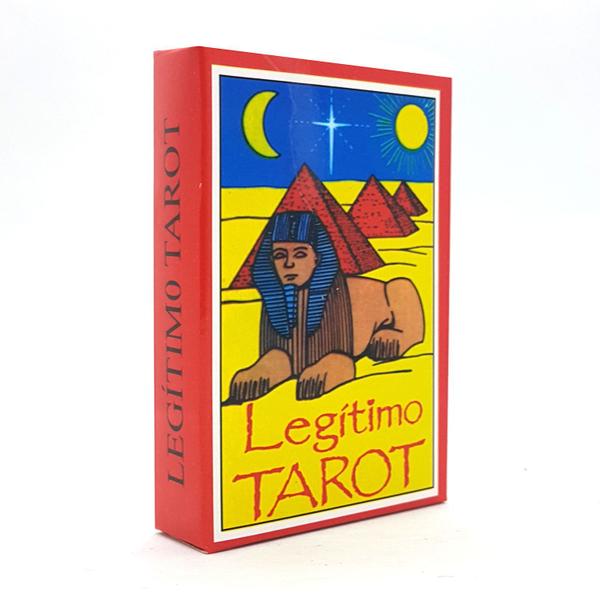 Imagem de Baralho Tarô Legítimo Tarot Egípcio 40 Cartas c/ Manual