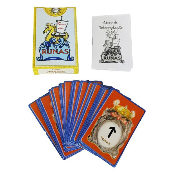 Imagem de Baralho Taro Runas 25 Cartas + Livreto Instrução