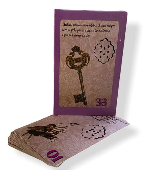 Imagem de Baralho Tarot Cigano 36 Cartas P/ Iniciantes Aprenda A Jogar