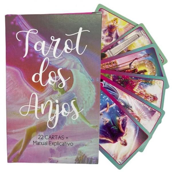 Imagem de Baralho Tarot Dos Anjos Com 22 Cartas