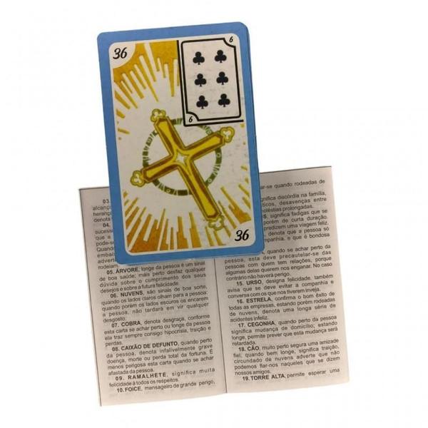 Imagem de Baralho Tarot Oráculo Deck Cigano Jogo De Cartas - Selecione