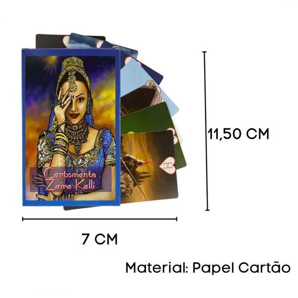 Imagem de Baralho Tarot Oráculo Deck Cigano Jogo De Cartas - Selecione