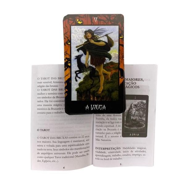 Imagem de Baralho Tarot Oráculo Deck Jogo De Cartas Grande - Selecione