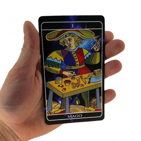 Imagem de Baralho Tarot Oráculo Deck Jogo De Cartas Grande - Selecione