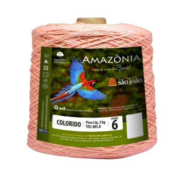 Imagem de Barbante Amazonia 2kg Fio 6 Crochê Tricô