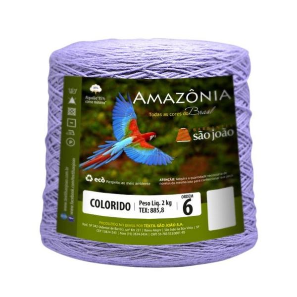 Imagem de Barbante Amazonia 2kg Fio 6 Crochê Tricô