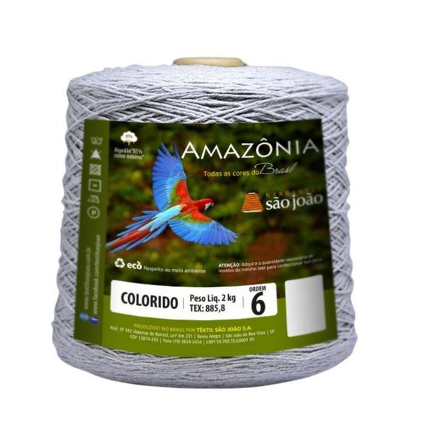 Imagem de Barbante Amazonia 2kg Fio 6 Crochê Tricô