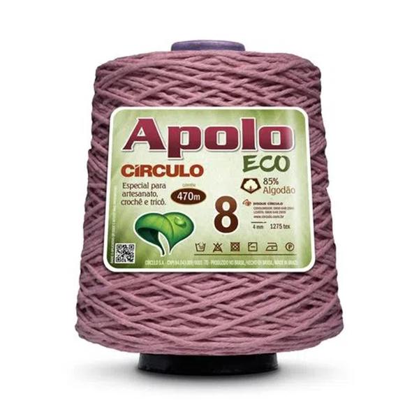 Barbante Apolo Eco Nº 08 600gms 470mts Kit 2 Unidades - Circulo Imagem de Barbante Apolo Eco Nº 08 600gms 470mts Kit 2 Unidades