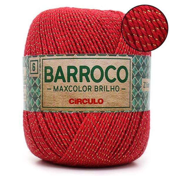 Imagem de Barbante Barroco MaxColor Brilho nº 6 200g