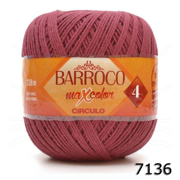 Imagem de Barbante Barroco MaxColor nº 4 200g