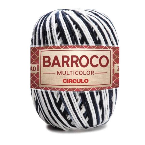 Imagem de Barbante Barroco Multicolor Novelo Fio 6 com 226 Metros 885 TEX Circulo - Círculo