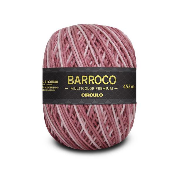 Imagem de Barbante Barroco Multicolor Premium 200g Crochê Tricô