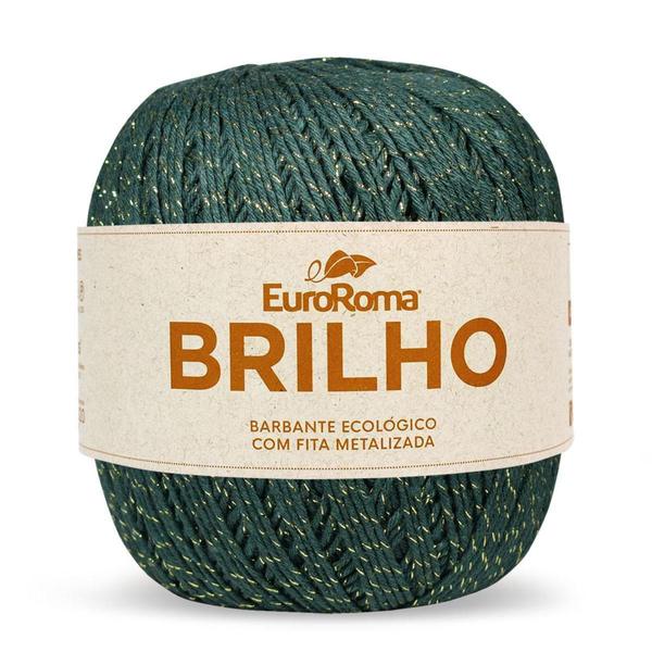 Imagem de Barbante Brilho Ouro 4/6 406m 400g Verde Musgo 804 Euroroma