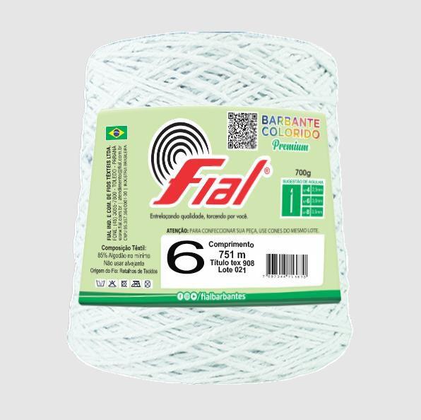 Barbante Colorido Fial Premium 700g Fio 6 - Cores Variadas Imagem de Barbante Colorido Fial Premium 700g Fio 6 - Cores Variadas