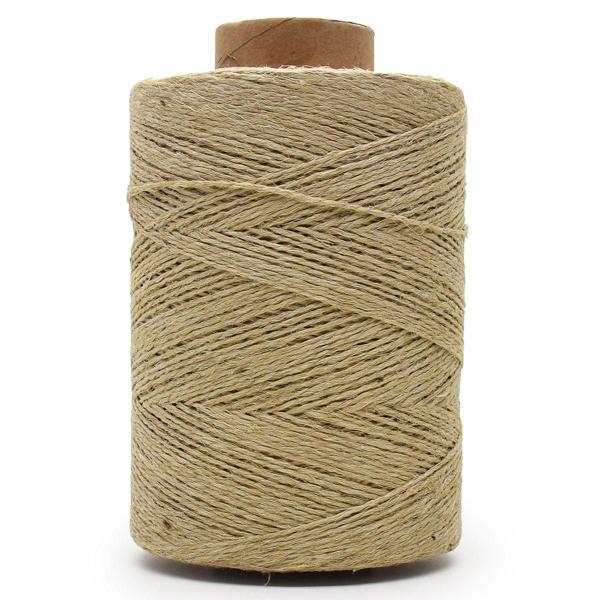 Barbante de Juta 2 Cabos Engomado 500g. - 689 Metros - Castanhal Imagem de Barbante de Juta 2 Cabos Engomado 500g. - 689 Metros
