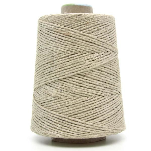 Barbante de Juta 4 Cabos Engomado 500g. - 344 Metros - Castanhal Imagem de Barbante de Juta 4 Cabos Engomado 500g. - 344 Metros