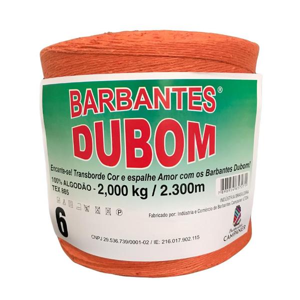 Imagem de Barbante Dubom Alaranjado - 2 Kg - Fio 6 - 2300m