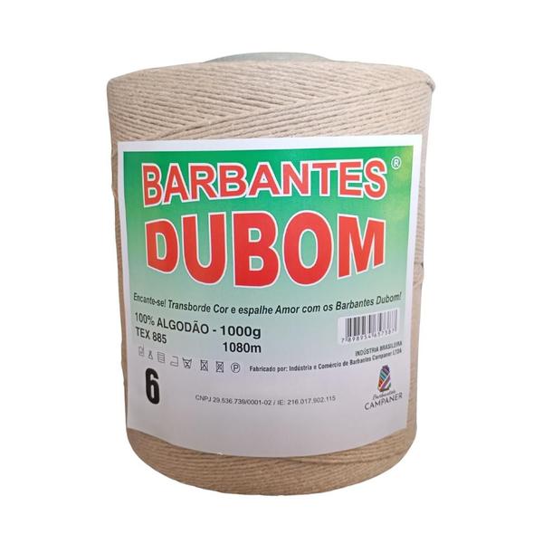 Imagem de Barbante Dubom Areia - 1Kg - Fio 6