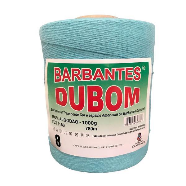 Imagem de Barbante Dubom Azul Bebê - 1Kg - Fio 8 - 780m