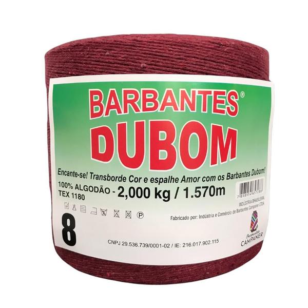 Imagem de Barbante Dubom Bordo - 2 Kg - Fio 8 - 1570m