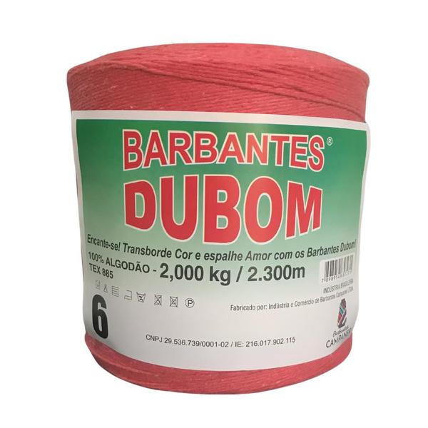 Imagem de Barbante Dubom Melancia - 2 Kg - Fio 6 - 2300m