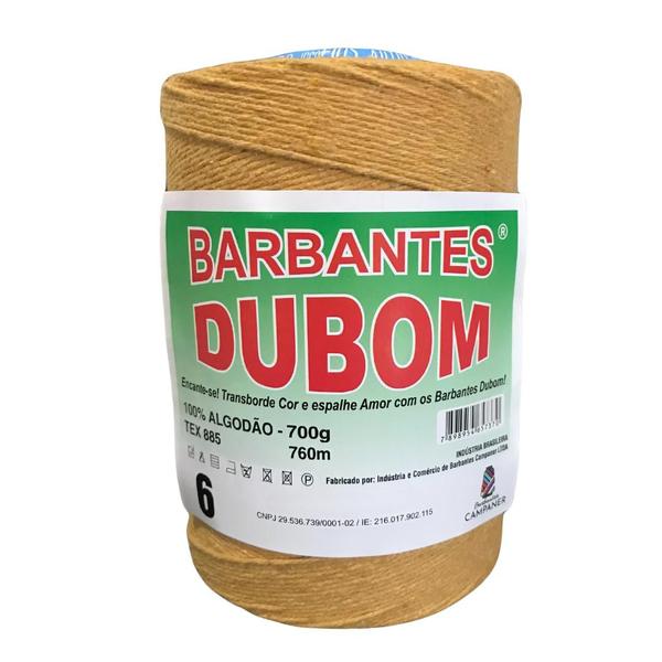 Imagem de Barbante Dubom Mostarda - 700 Gr - Fio 6 - 760m