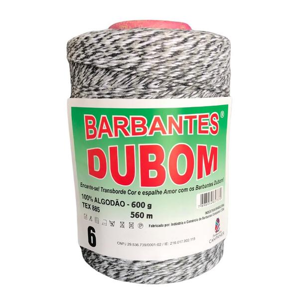 Imagem de Barbante Dubom Plus Xadrez - 600 Gr - Fio 6 - 650m