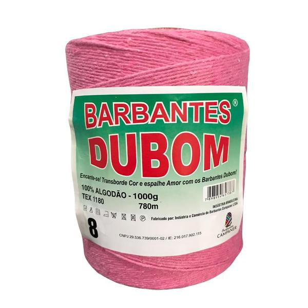 Imagem de Barbante Dubom Rosa Escuro - 1Kg - Fio 8