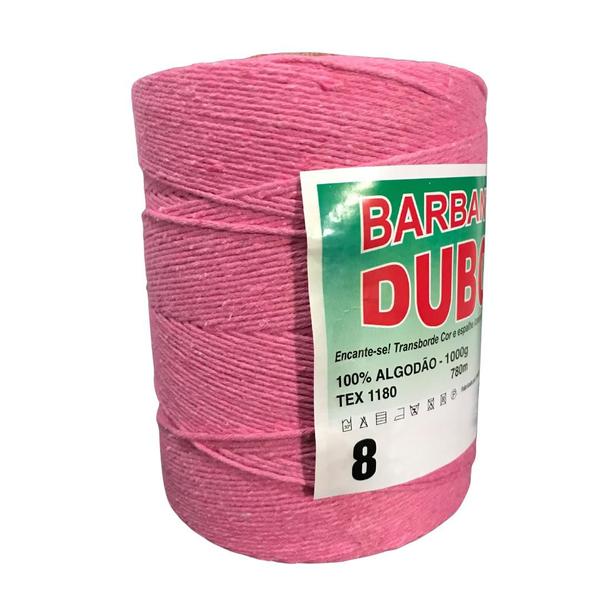 Imagem de Barbante Dubom Rosa Escuro - 1Kg - Fio 8