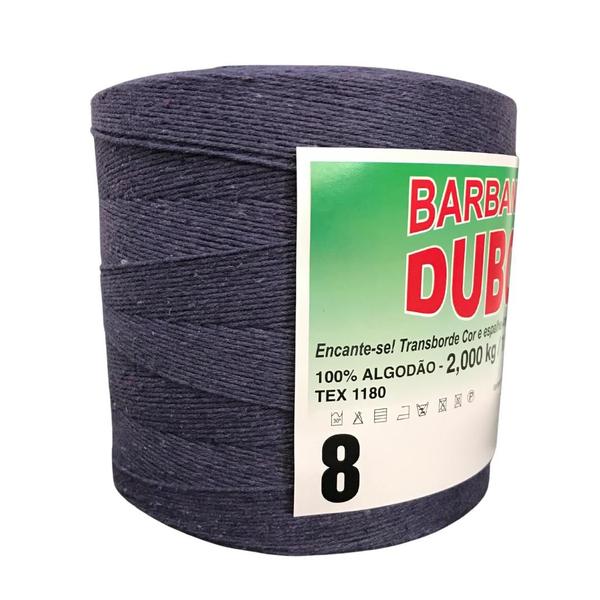 Imagem de Barbante Dubom Roxo Uva - 2 Kg - Fio 8 - 1570m