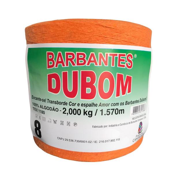 Barbante Dubom Tangerina - 2 Kg - Fio 8 - 1570m - Barbantes Dubom Imagem de Barbante Dubom Tangerina - 2 Kg - Fio 8 - 1570m