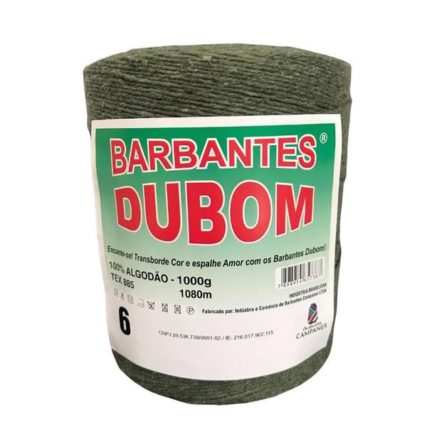 Imagem de Barbante Dubom Verde Amazônia  - 1 Kg - Fio 6