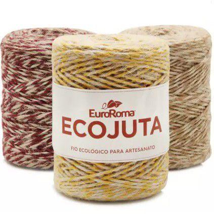 Imagem de Barbante Ecojuta EuroRoma 400g Kit 6 Unidades