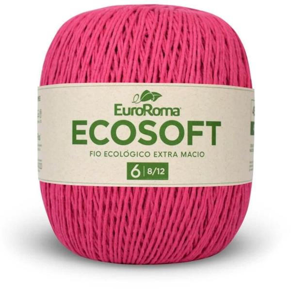 Imagem de Barbante Ecosoft 8/12 422G 452M Pink 550 Euroroma