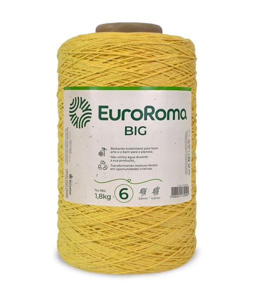 Barbante EuroRoma 1.8kg Fio 6 Crochê Tricô - EuroFios Imagem de Barbante EuroRoma 1.8kg Fio 6 Crochê Tricô