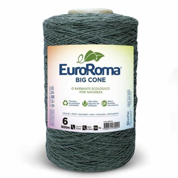 Imagem de Barbante Euroroma 1.8Kg N6 Kit 3 Unidades Verde Militar