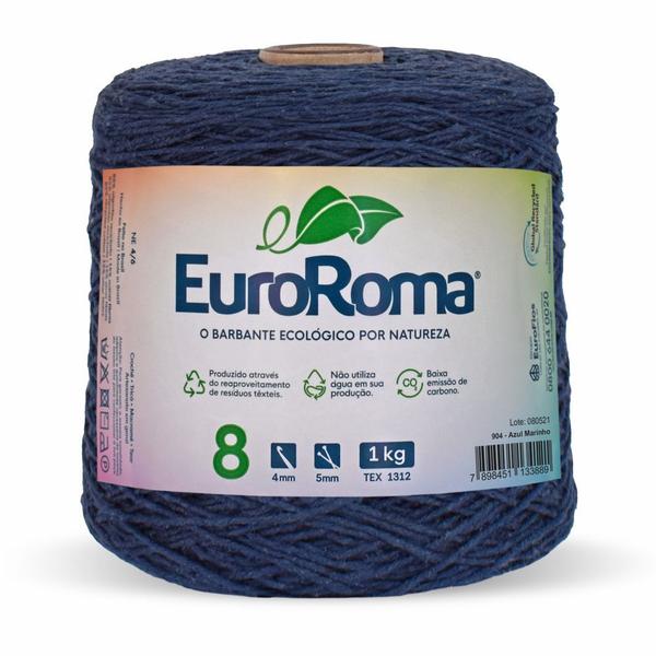 Imagem de Barbante euroroma colorido 1kg 4/8 - pp