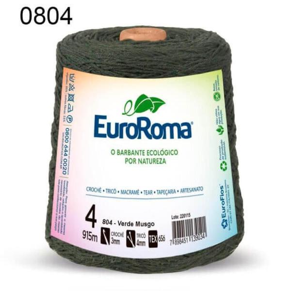 Imagem de Barbante EuroRoma Colorido N.4 600g